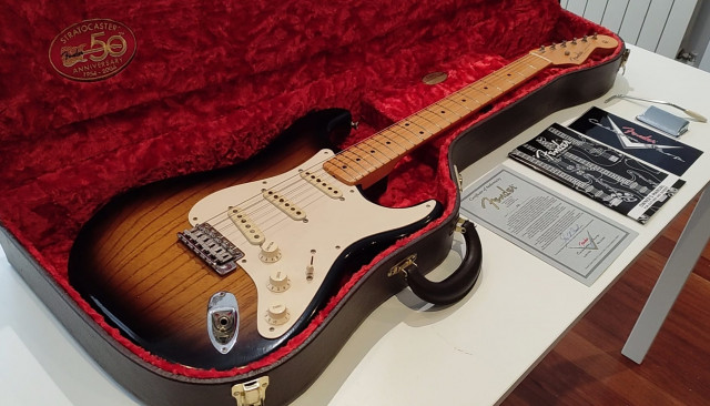 Fender Custom Shop 50th Anniversary Masterbuilt Stratocaster Greg Fessler