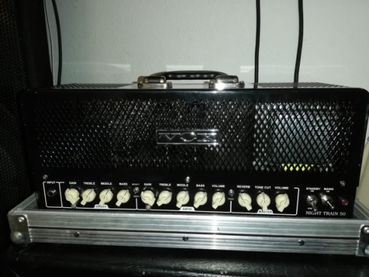 Rebajado: Ampli de Guitarra Vox Night Train 50H-G2 con Flickcase y pantalla