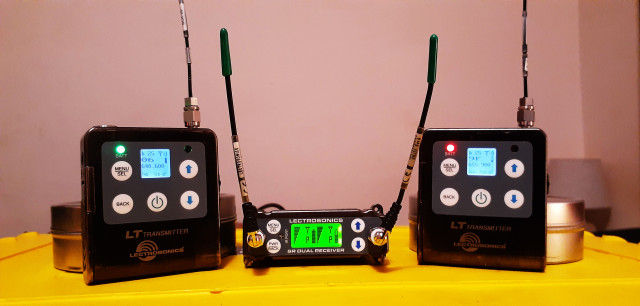 Pack Sound Devices 664 + Lectrosonics SRC system + K-Tek K-202 Boom pole