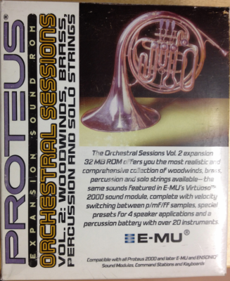 Emu Orchestral Sessions Vol. 1+2  Expansion ROM
