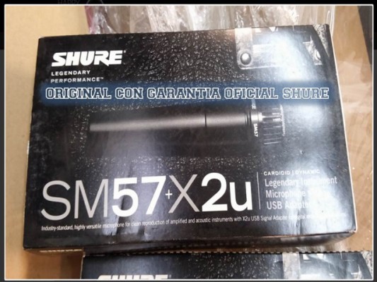 Micros Shure SM57 nuevos originales