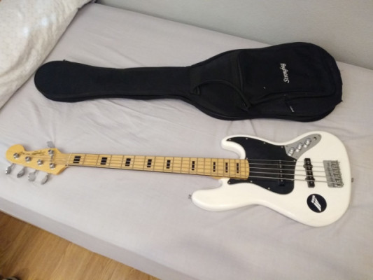 Squier Jazz Bass V Vintage Modified WH