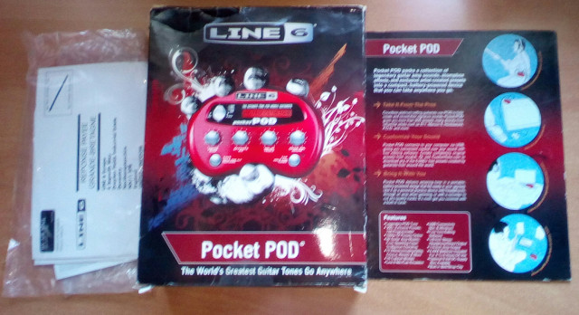 Line6 Pocket Pod como nuevo TIRADO