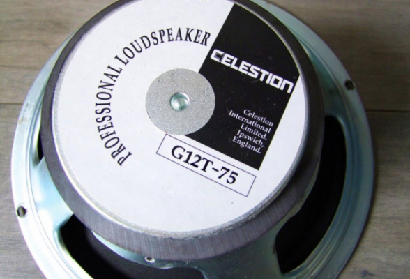 Speaker Celestion G12T-75 made in England Altavoz UK