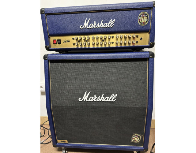 Marshall JVMJS Joe Satriani Limited Blue serie.