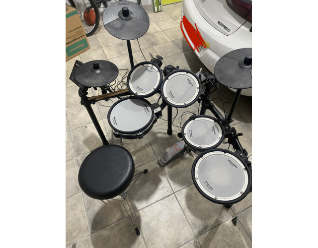 Roland TD-07DMK V-Drum Set + Pad PDX 100