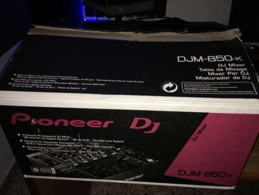Pioneer DJM 850 K (Marzo 2016 con Factura)