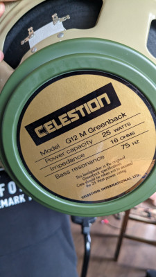 Celestion G12 M Greenback Made in UK
