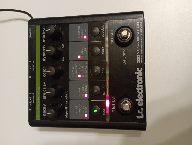 Pedal Nova Reverb NR-1 de TC Electronic de segunda mano por 85