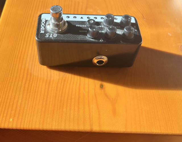 Cambio Pedal Preamp mooer 015 "Brown Sound"