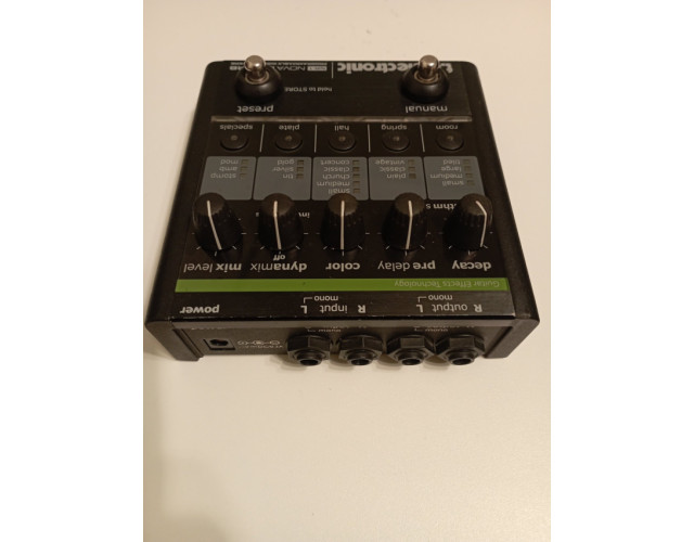 Pedal Nova Reverb NR-1 de TC Electronic de segunda mano por 85