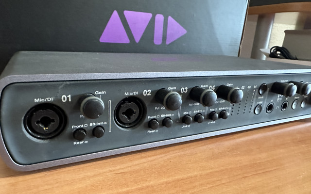 Tarjeta de sonido Avid Mbox Pro