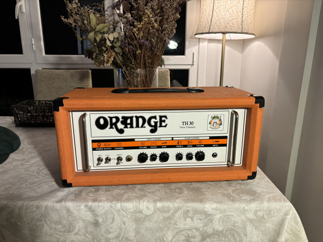 Orange TH30 + flightcase + Footswitch