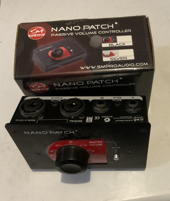 SM Pro Audio Nano Patch + Control volumen monitores