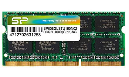 Memória RAM SoDIMM SPL 8GB DDR3L