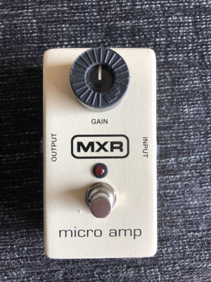 Pedal MXR micro amp