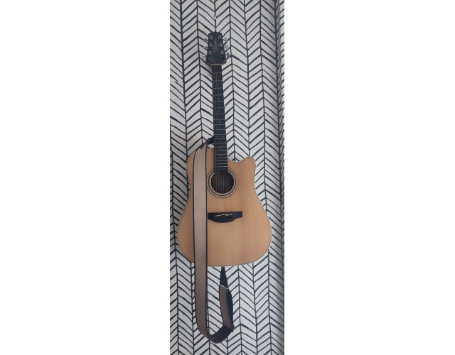 Guitarra TAKAMINE GD20CE-N , con funda y correa