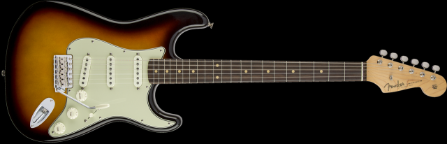 Compro Stratocaster American Vintage '59 sunburst con diapasón en palorrosa