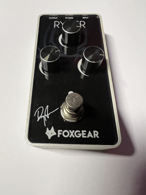 Foxgear Ryder Pedal de Distorsión Doug Aldrich Germanium Rat