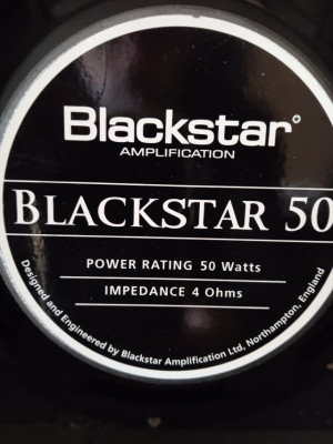 Altavoz Blackstar 50 watios 4 Ohmios 12 pulgadas