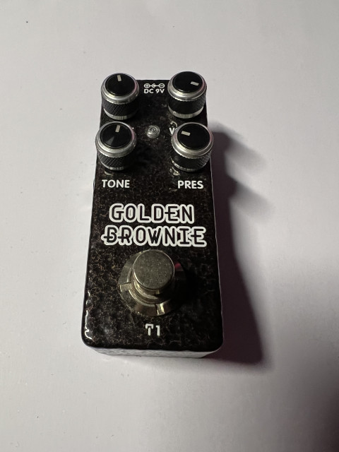 Pedal Guitarra Xvive T1 GOLDEN BROWNIE DISTORSION