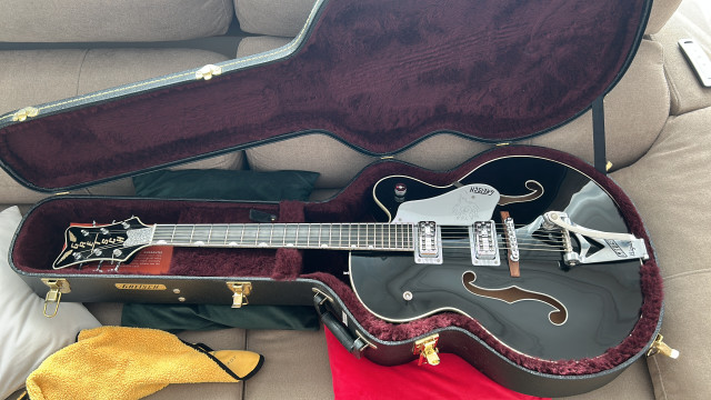 Gretsch G6136SLBP Brian Setzer Black Phoenix