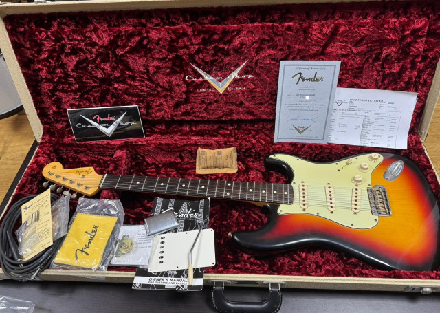 Fender C.S. Masterbuilt Stratocaster 1960 Shishkov Brazilian Rosewood L.E.