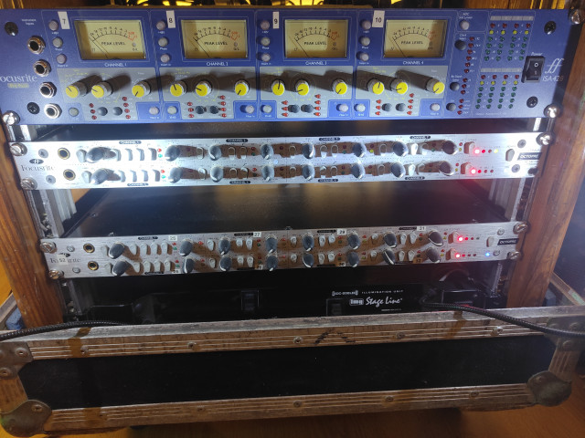 Focusrite Octopre Platinum + tarjeta adat