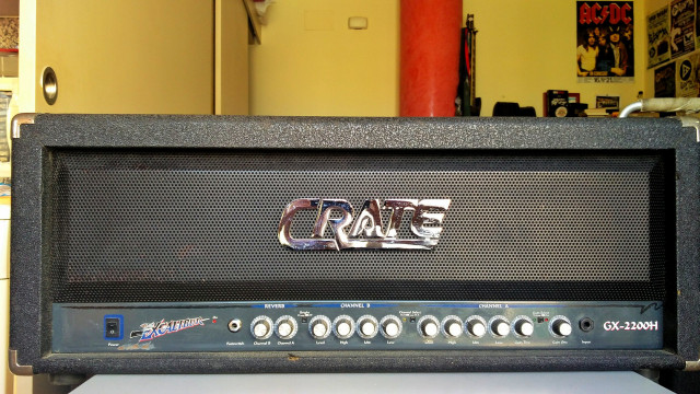 Cabezal Crate Excalibur GH-2200 H