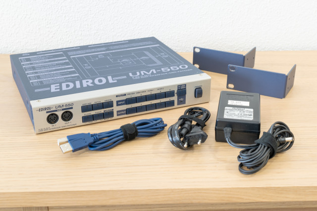 Edirol UM-550 Roland 5 IN / 5 OUT USB MIDI Interface