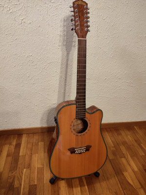 Guitarra electroacústica Washburn D465CE/12