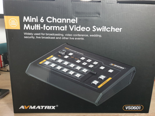 Switcher Video AVmatrix VS0601