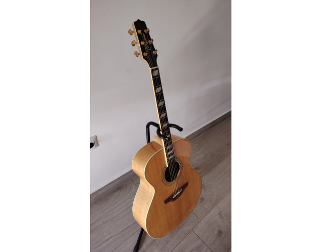 Takamine F250 SM jumbo acústic guitar por