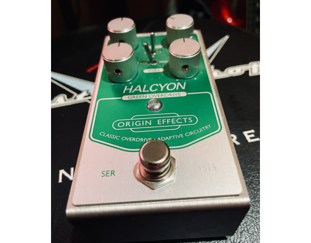 Pedal Halcyon green overdrive