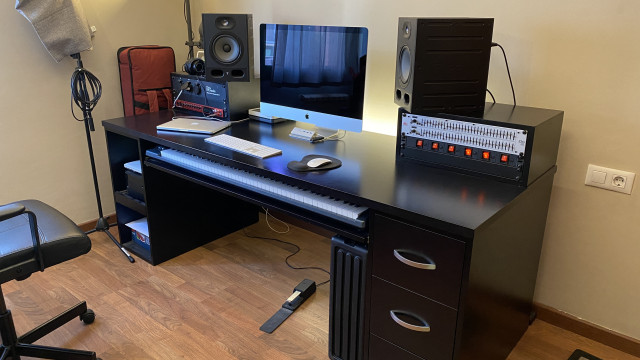 Mueble estudio de grabación