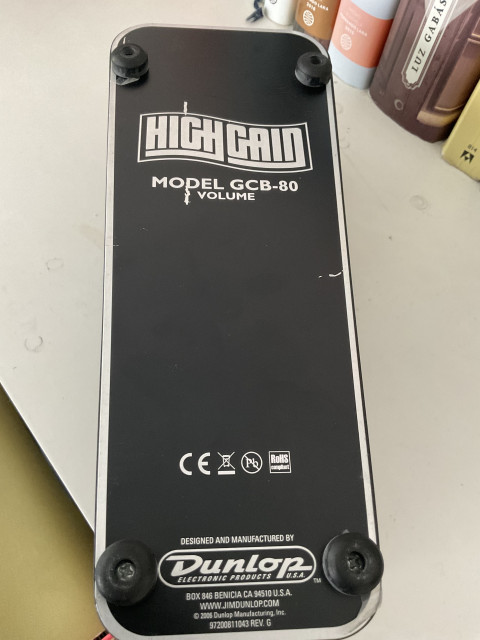 Dunlop USA HIGH GAIN VOLUME PEDAL