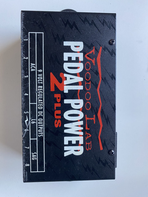 Voodoo lab pedal power 2 plus + accesorios temple audio