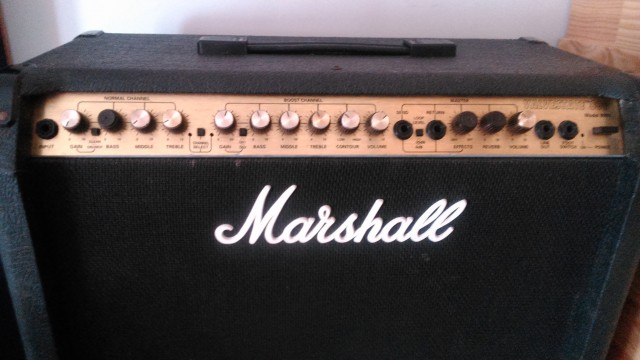 Amplificador de guitarra marshall 80v