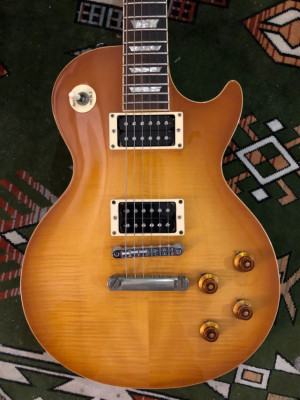 Burny Les Paul RLG 75 GR "Slash" MIJ (mejorada)