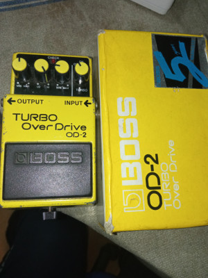 Boss turbo overdrive od2 black label