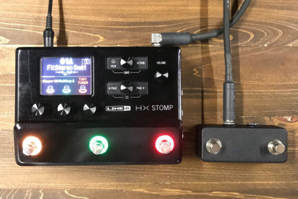 HX Stomp+Dual Switch+Pedal Expresion+3 Packs de pago + IRs