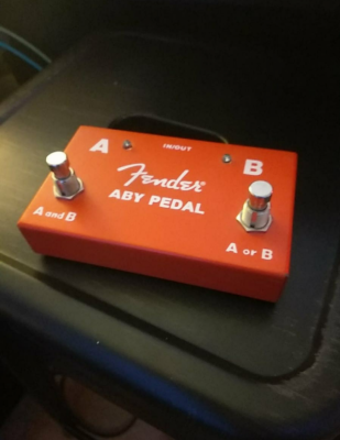 Pedal selector Fender ABY