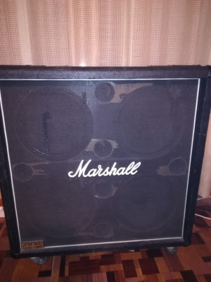 Pantalla Marshall 4x12 1960B Modificada (altavoces, bass reflex y cableado)