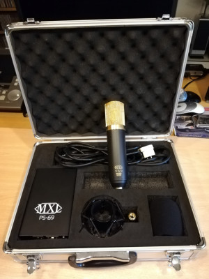 Lote 2u Micrófono MXL V69 TUBE “MOGAMI EDITION” MARSHALL