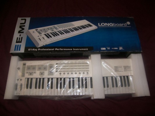 E-MU EMU LONGBOARD 61 -Excelente teclado controlador o para directo - Un 5 octavas a precio de Chollo!!!