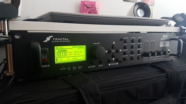 o Cambio Fractal Audio AXE FX Ultra