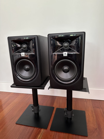 2x JBL 305P MKII y 2 Monitor Stand