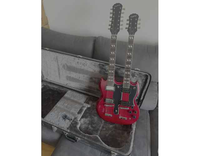 Epiphone SG Doble mástil G 1275 ( EDS1275 ) vintage