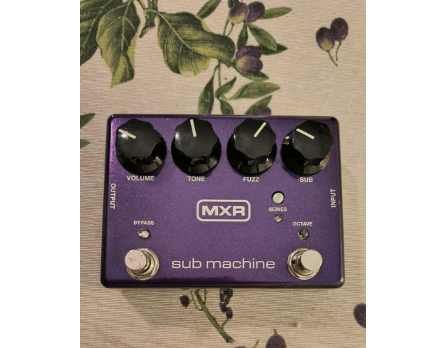 MXR sub machines Octave Fuzz.