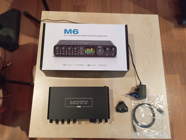 Interface Motu M6